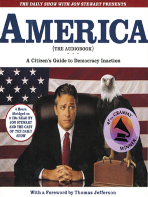 Title details for The Daily Show with Jon Stewart Presents America (The Audiobook) by Jon Stewart - Wait list
